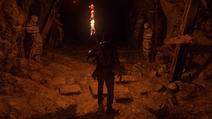Watch out for the mummies - they are explosive traps - Uncharted 4: Chapter 19 Averys Descent - walkthrough - Walkthrough - Uncharted 4: A Thiefs End Game Guide