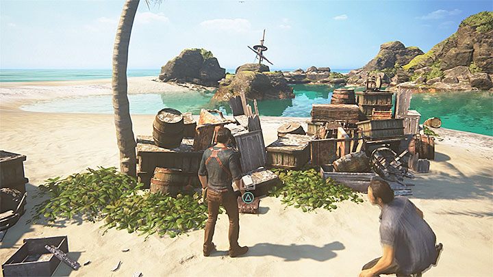 You find the second note on the islet to the left of the largest island - Uncharted 4: Notes - secrets, puzzles - Secrets and puzzles - Uncharted 4: A Thiefs End Game Guide
