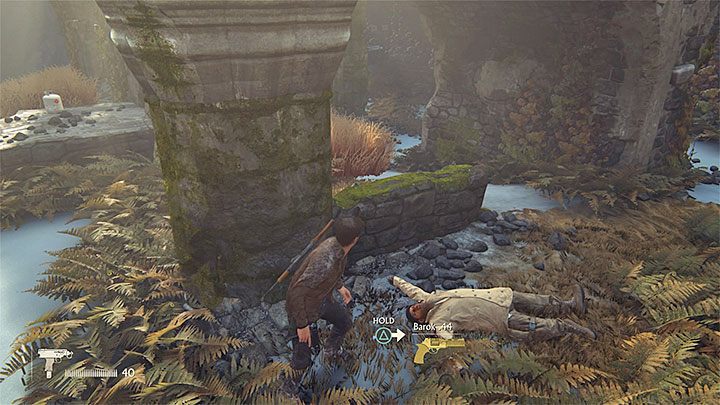 Check fallen bodies after the battle - Uncharted 4: Rare weapons - list - Secrets and puzzles - Uncharted 4: A Thiefs End Game Guide