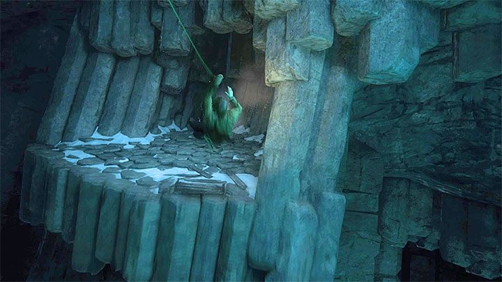 Turn towards the ledge shown in the above screenshot and start swinging - Uncharted 4: Locations of Strange Relics - list of all - Trophies In Uncharted 4 - Uncharted 4: A Thiefs End Game Guide