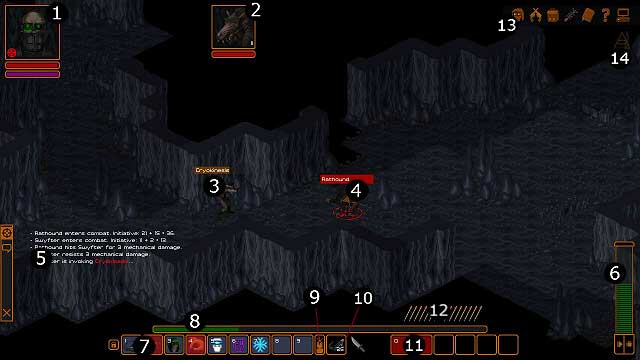 1 - Interface | Game basics - Game basics - Underrail Game Guide