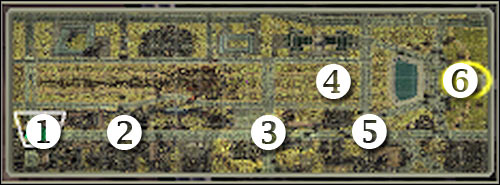 Map legend - Mission 1 - part 1 - Prelude - Universe at War: Earth Assault - Game Guide and Walkthrough