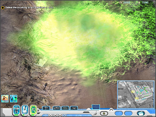 As for your attacks, you will have to aim for the upper arms of each Walker in order to destroy Cascade Reactors - Mission 7 - part 3 - Novus - Universe at War: Earth Assault - Game Guide and Walkthrough