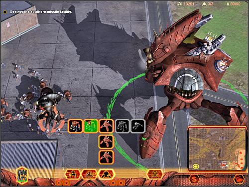 1 - Mission 2 - part 2 - Hierarchy - Universe at War: Earth Assault - Game Guide and Walkthrough