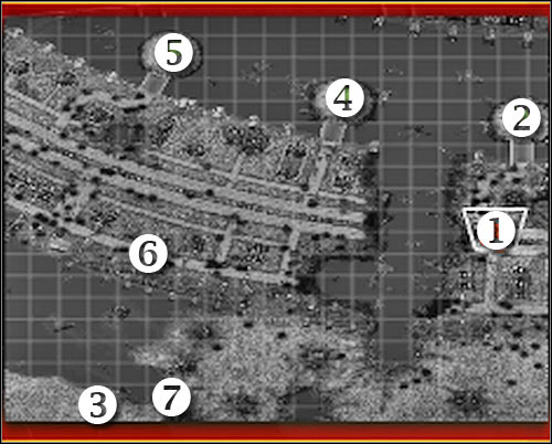 Map legend - Mission 3 - part 1 - Hierarchy - Universe at War: Earth Assault - Game Guide and Walkthrough