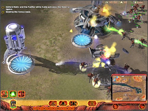 1 - Mission 4 - part 2 - Hierarchy - Universe at War: Earth Assault - Game Guide and Walkthrough