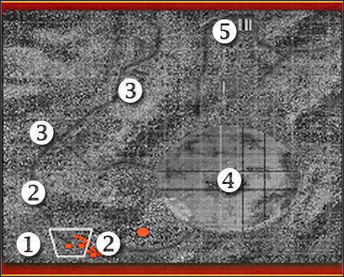 Map legend - Mission 6 - part 1 - Hierarchy - Universe at War: Earth Assault - Game Guide and Walkthrough