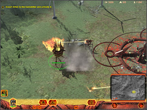 You should notice that a Masari ship has appeared on the map - Mission 6 - part 1 - Hierarchy - Universe at War: Earth Assault - Game Guide and Walkthrough