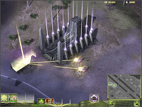 You should remember what has to be done in order to ensure a safe expansion of your base - Masari - Mission 2 - Masari - Universe at War: Earth Assault - Game Guide and Walkthrough