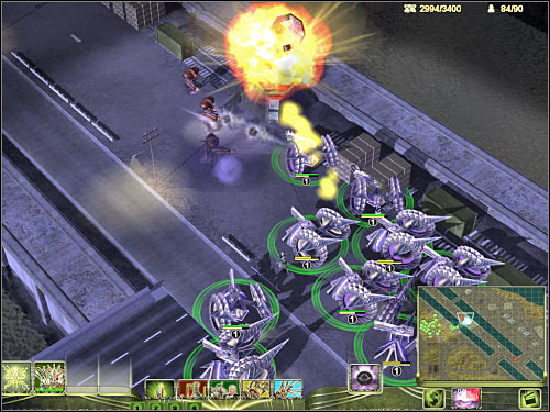 Depending on where you've decided to start the game, you will be attacking the Hierarchy base either from the north or from the south - Masari - Mission 2 - Masari - Universe at War: Earth Assault - Game Guide and Walkthrough