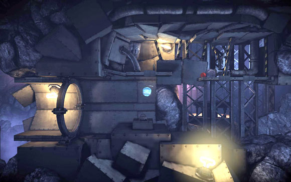 One the left youll find some stones - Underground - Walkthrough - Unmechanical - Game Guide and Walkthrough