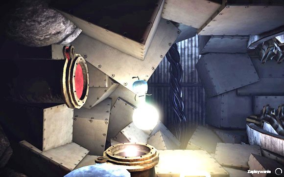 Once the last passage is opened, move the shiny sphere to the opened tunnel [#15] - Underground - Walkthrough - Unmechanical - Game Guide and Walkthrough