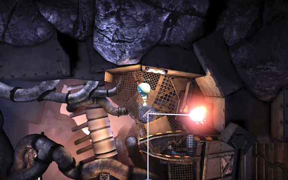 The second part of the task is more difficult - Pacemaker part 1: Map - Tunnel 2 - Walkthrough - Unmechanical - Game Guide and Walkthrough