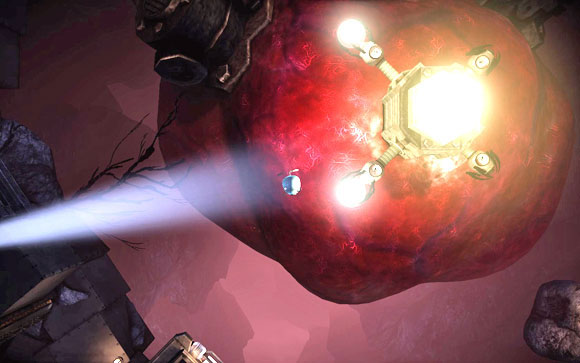 Thanks to that you'll unlock another shiny sphere, which has to be entered to the next gripper - Pacemaker part 1: Map - Tunnel 2 - Walkthrough - Unmechanical - Game Guide and Walkthrough