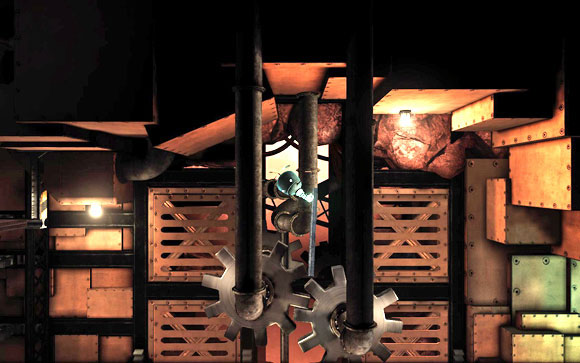 Once you add four coal pieces to the boiler, it is time to get another two - Mines - Walkthrough - Unmechanical - Game Guide and Walkthrough