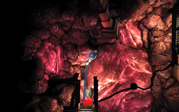 Once you successfully fly through trapdoors, press the button on the other side - trapdoors will stay as they are - Mines - Walkthrough - Unmechanical - Game Guide and Walkthrough