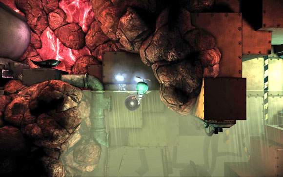 Once you throw last two coal pieces into the boiler, a puzzle will activate in further part - go there now - Mines - Walkthrough - Unmechanical - Game Guide and Walkthrough