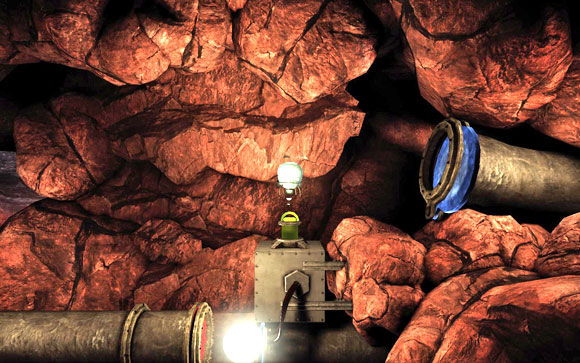 The sphere should be already there - Mines - Walkthrough - Unmechanical - Game Guide and Walkthrough