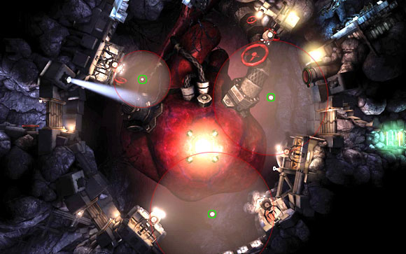 Place the sphere in the fourth, last Pacemaker's gripper [#9] - Pacemaker part 2: Map - Tunnel 3 - Walkthrough - Unmechanical - Game Guide and Walkthrough