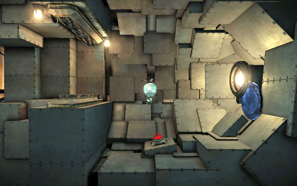 If you succeed and complete the second phase, the gate will be opened - Factory - Walkthrough - Unmechanical - Game Guide and Walkthrough