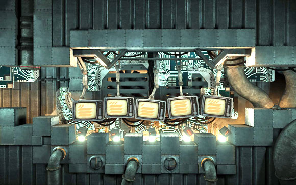 The next puzzle is quite easy - the only thing required is good memory [#5] - Factory - Walkthrough - Unmechanical - Game Guide and Walkthrough