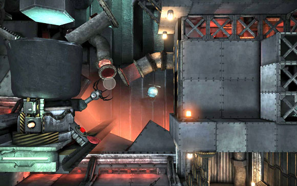 You'll reach a large cauldron [#12] - Factory - Walkthrough - Unmechanical - Game Guide and Walkthrough