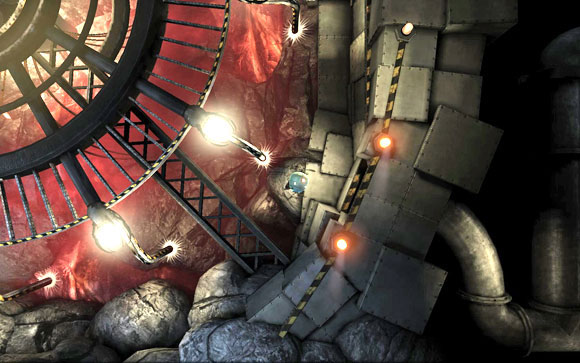 Emergency exit will open at the bottom [#15] - Factory - Walkthrough - Unmechanical - Game Guide and Walkthrough