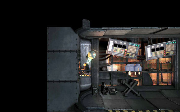 You'll reach the place with massive, quadruple gate [#18] - Factory - Walkthrough - Unmechanical - Game Guide and Walkthrough