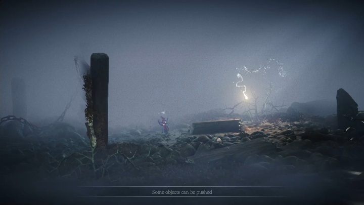 The first obstacle will be a fragment of a fence, in order to bypass it, you will have to tie the yarn to it and tighten it firmly - Unravel 2: Foreign Shore level walkthrough - Unravel 2: Walkthrough - Unravel 2 Game Guide