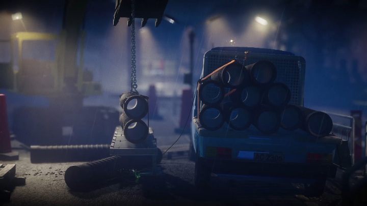 You will encounter a truck with some pipes - Unravel 2: Hideaway level walkthrough - Unravel 2: Walkthrough - Unravel 2 Game Guide