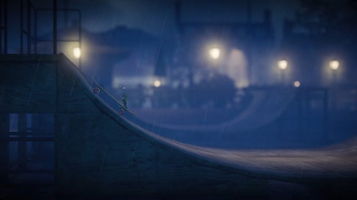 After getting on the skateboard you have to join the characters and push it as hard as you can to the left - Unravel 2: Hideaway level walkthrough - Unravel 2: Walkthrough - Unravel 2 Game Guide
