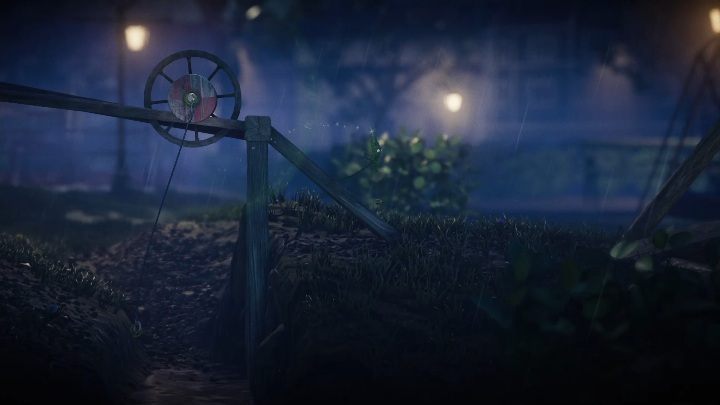 Then, separate your characters, hook the yarn to the wheel and allow one of the characters to hang on the yarn - Unravel 2: Hideaway level walkthrough - Unravel 2: Walkthrough - Unravel 2 Game Guide