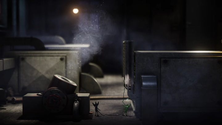 The very first thing to do is to attach the green yarn to the point underneath the mobile part and tighten it so that the part is lowered - Unravel 2: Hideaway level walkthrough - Unravel 2: Walkthrough - Unravel 2 Game Guide