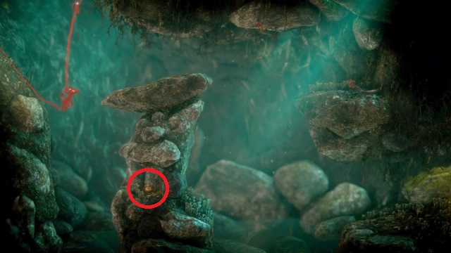 You will find one of the buttons in a hole between the rocks - Level 4 - Mountain Trek - Walkthrough - Unravel - Game Guide and Walkthrough