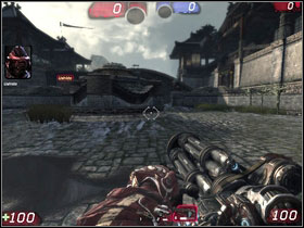 Description: First, sharp battle on larger map - Battle 2-6 - Chapter II	 - Unreal Tournament III - Game Guide and Walkthrough