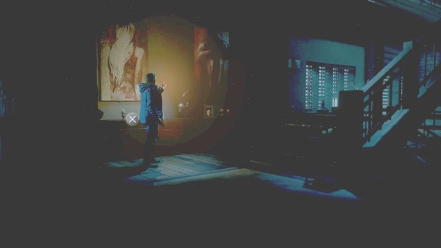 The picture on the chest of drawers next to the stairs - Until Dawn: Clues and totems in Episode 2 - Clues and totems - locations - Until Dawn Game Guide & Walkthrough