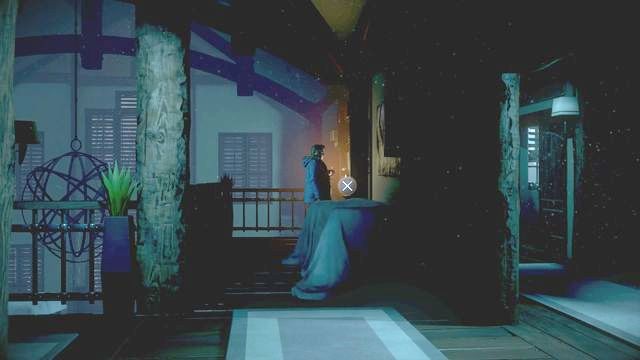 The movie trophy by the balustrades - Until Dawn: Clues and totems in Episode 2 - Clues and totems - locations - Until Dawn Game Guide & Walkthrough