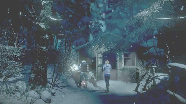 The totem is near the generator - Until Dawn: Clues and totems in Episode 2 - Clues and totems - locations - Until Dawn Game Guide & Walkthrough