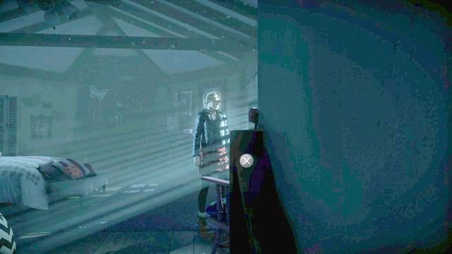 The card at the window - Until Dawn: Clues and totems in Episode 2 - Clues and totems - locations - Until Dawn Game Guide & Walkthrough