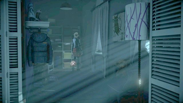 The test is on the floor behind the bed - Until Dawn: Clues and totems in Episode 2 - Clues and totems - locations - Until Dawn Game Guide & Walkthrough
