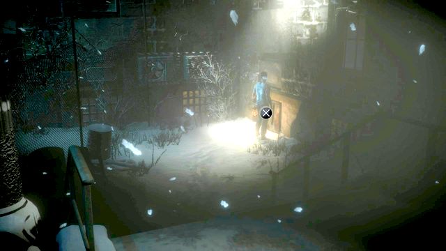 The entrance to the basement where the totem is - Until Dawn: Clues and totems in Episode 5 - Clues and totems - locations - Until Dawn Game Guide & Walkthrough