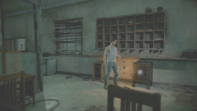 The safe with the cards - Until Dawn: Clues and totems in Episode 5 - Clues and totems - locations - Until Dawn Game Guide & Walkthrough