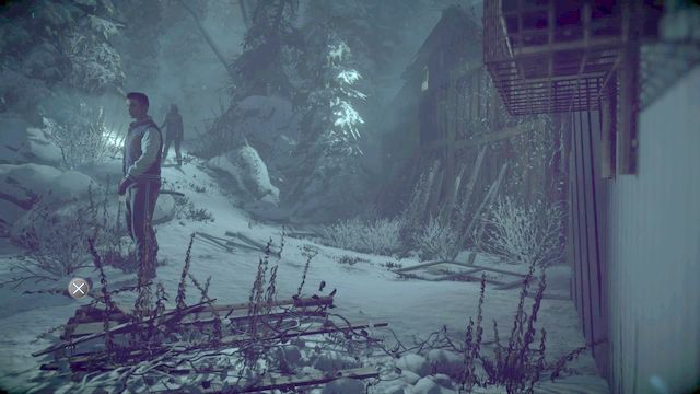 The Totem past the station - Until Dawn: Clues and totems in Episode 5 - Clues and totems - locations - Until Dawn Game Guide & Walkthrough