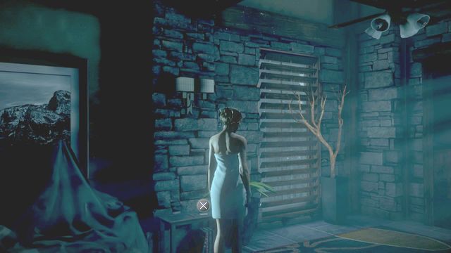 The card at the door to the shelter - Until Dawn: Clues and totems in Episode 5 - Clues and totems - locations - Until Dawn Game Guide & Walkthrough