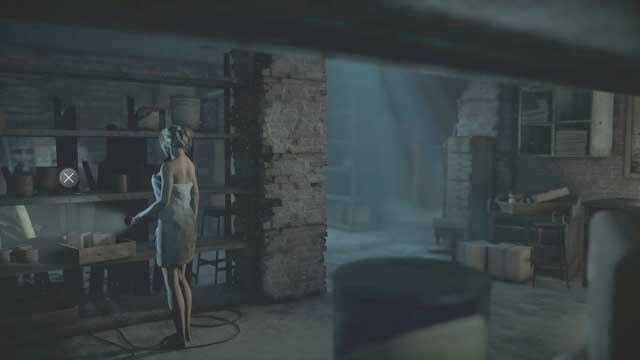 The cellphone is on the shelves... - Until Dawn: Clues and totems in Episode 7 - Clues and totems - locations - Until Dawn Game Guide & Walkthrough