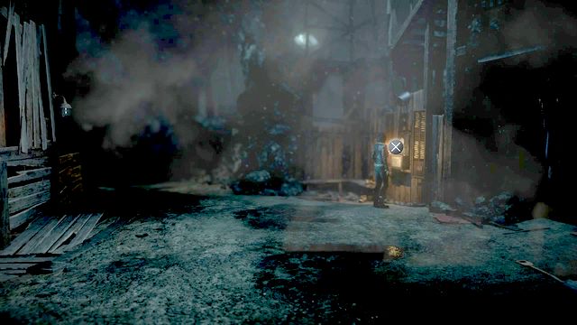 The clocking-in machine next to the elevator - Until Dawn: Clues and totems in Episode 7 - Clues and totems - locations - Until Dawn Game Guide & Walkthrough