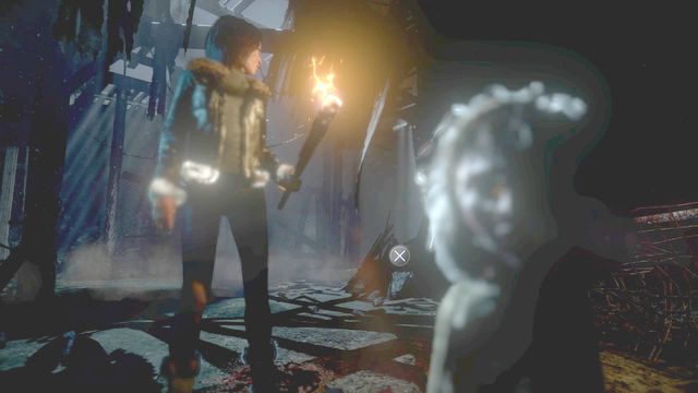 Beths head - Until Dawn: Clues and totems in Episode 7 - Clues and totems - locations - Until Dawn Game Guide & Walkthrough