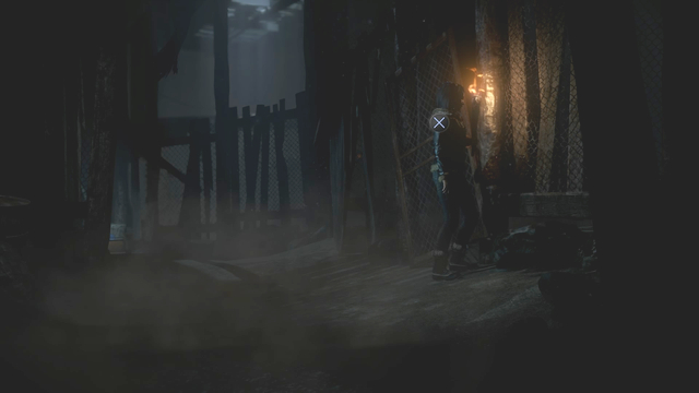 Pass the gate where you will find a lot of clues in one area - Until Dawn: Episode 7 - Walkthrough - Walkthrough - Until Dawn Game Guide & Walkthrough