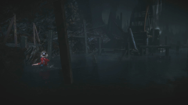 You can get out of the water to the left of the mill - Until Dawn: Episode 10 - Walkthrough - Walkthrough - Until Dawn Game Guide & Walkthrough