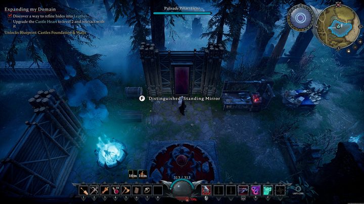 After choosing your preferred style of mirror, place it somewhere in your property - V Rising: How to change characters appearance? - FAQ - V Rising Guide